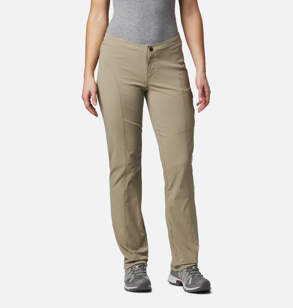 Columbia Just Right Trail Pants Beige For Women's NZ75130 New Zealand